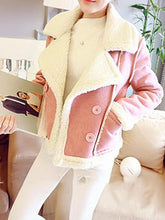Fur Leather Bomber Jackets Coat Outerwear