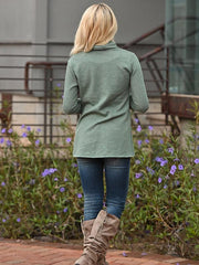 Long Sleeves Buttons Cardigan Sweatshirts