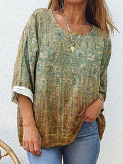 Tribal Casual 3/4 Sleeve Shirts & Tops