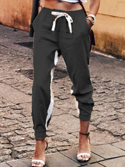 Khaki Casual Cotton Pants
