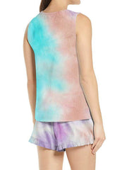 Stylish Gradient Claire vest suits two pieces for women