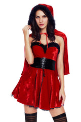 Halloween Cosplay Red Christmas Suits