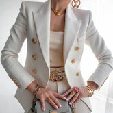 Casual Solid Color Short Blazer