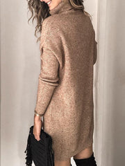 High neck warm plain good quality sweaters