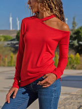 FASHION ROUND NECK LONG SLEEVE Pure T-SHIRTS