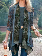 Floral Long Sleeve Outerwear