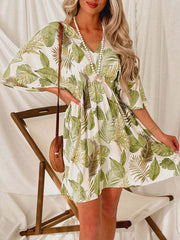 Summer Fashion V-Neck Party Dress