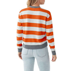 Stylish Stripe Round neck Long sleeve T-Shirts