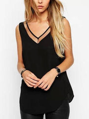 V neck Grenadine Vests