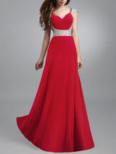 Sweet Heart Sequin Chiffon Evening Dress