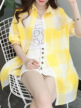 Fold Over Collar Single Breasted Patchwork Cardigans