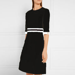 Three Colors Elegant Woman Skater Dress