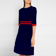 Three Colors Elegant Woman Skater Dress
