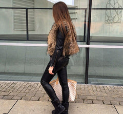 Faux Fur Fashion Waistcoat