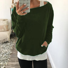 Two Pieces Long Sleeve Casual T-Shirts