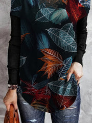 Holiday Cotton-Blend V Neck Shirts & Tops