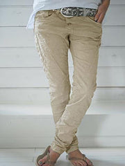 Fashion Women plain long pants