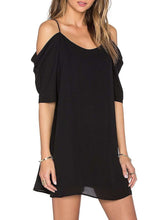 Fashion Vest Short sleeve Shift Dresses