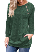 Long Sleeve Woman Round Neck T-shirts