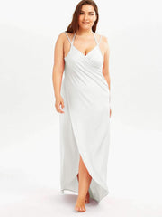 Fashion Summer Sexy Plus Cover up Vest Vacation Dresses