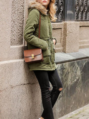 Hooded Warm camoFleece Winter Coats