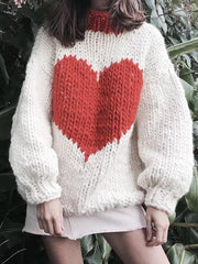 Ins Hot Fashion Knitting Loose Sweater Tops