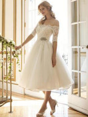 Girlish Sweetness Off-the-shoulder Evening Dress