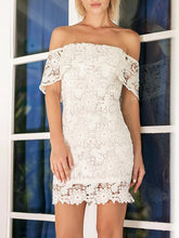 Hollow Strapless Backless Mini Dress