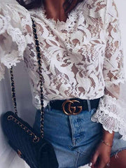 Long sleeve Lace T-Shirts