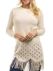 Long sleeve Round neck Sweaters