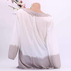 Floral Long sleeve Lace T-Shirts