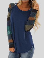 Long sleeve T-shirt with Round Neck