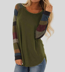 Long sleeve T-shirt with Round Neck