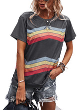 Summer short sleeve top flower T-shirts