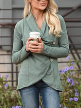 Long Sleeves Buttons Cardigan Sweatshirts