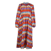 Casual Lantern Sleeve Dress