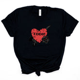 Red Heart Printed T-shirt