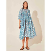 Comfortable Walking Beachwear Floral Elegant Boho Dress