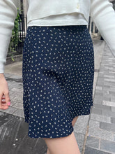 Floral Print Lace-up Slim Short Mini Skirt