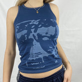 Gothic Vintage Sleeveless Tank Top