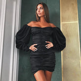 Bodycon long Sleeve evening dress