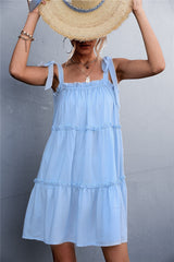 Halter plain cute stylish skater dresses