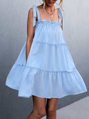 Halter plain cute stylish skater dresses