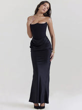 Off-shoulder Backless Club Party Maxi Dress