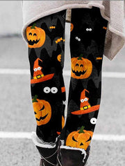 Halloween Christmas Print Leggings