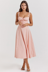 Carmen Pink Tunic Sundress