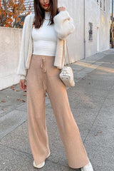 Fuzzy Button V Neck Cardigan Sweaters