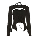 Vintage Long Sleeve Slim T-Shirt