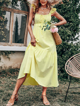 High Waist Sleeveless Swing Maxi Dress Fashion Maxi Dresses