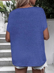 Summer Solid Color Short-sleeved Round Neck T-shirts